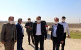 بازدید مدیرعامل سازمان آب و برق خوزستان از کانال های آبیاری و زهکشی شبکه مارون